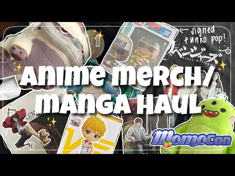 🛍️anime merch/manga haul: blue morning manga, signed killer bee funko + more!🛍️