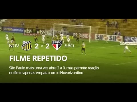 Novorizontino 2 x 2 São Paulo - Gols e Melhores Momentos - Campeonato Paulista 25/02/2017