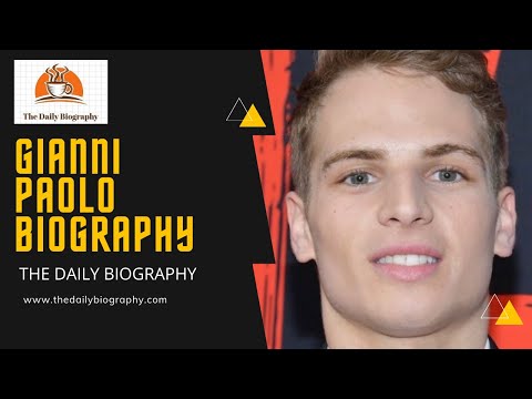 Gianni Paolo Age, Wiki, Biography, Image, Movies, Net Worth, Career & Latest Information