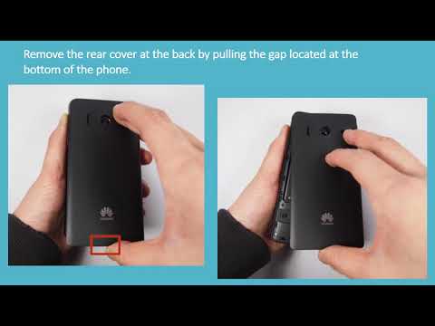 Huawei Y300 Battery Replacement