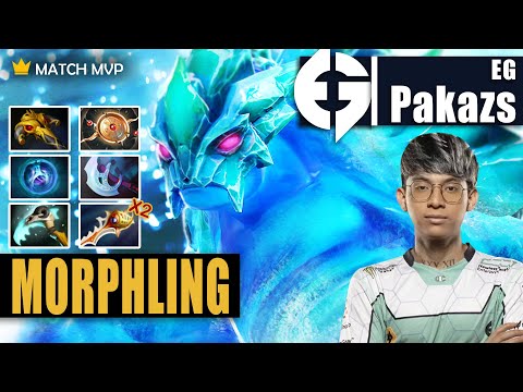 Morphling Safelane | EG.Pakazs | CARRY YOUR TEAM WITH THIS MORPH BUILD | 7.32d Gameplay Highlight