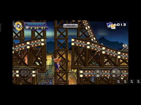 Sonic the Heghehod 4 Mobile  - (Zona White Park act 2 - Montaña Sónica) Walkthrough