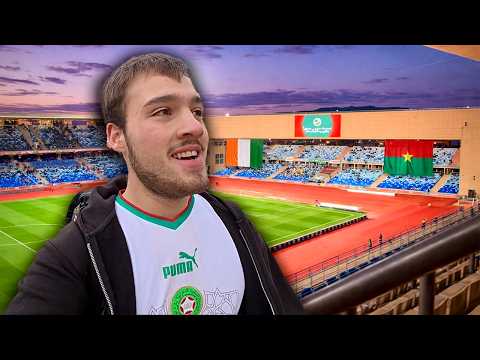 SO ist die Stimmung beim AFRIKA CUP in MAROKKO!🇲🇦⚽(Achtelfinale)