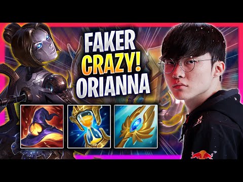 FAKER IS SO CRAZY WITH ORIANNA! - T1 Faker Plays Orianna MID vs Akali! | Season 2024