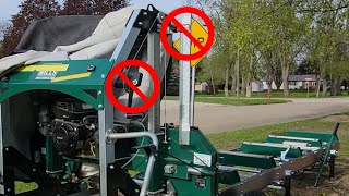 Sick of cranking your sawmill head and dealing with those magnetic scales? A solution for both