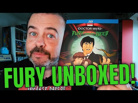 FURY FROM THE DEEP - classic DOCTOR WHO unboxing! Includes special features menus