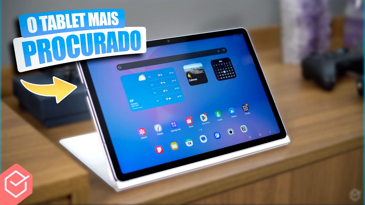 Miniatura da avaliação em vídeo de Tablet Samsung Galaxy Tab S10 FE 128GB Cinza