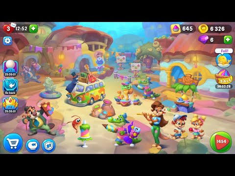 Fishdom from level 1446 to level 1453  🐟🐠🐟🐠🐟🐠