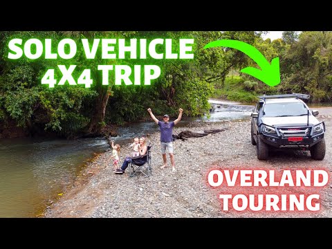 Solo Vehicle Family 4WD Adventure || Isuzu Mu-x 4X4 Overland Touring Trip || Amazing Scenic 4WDing