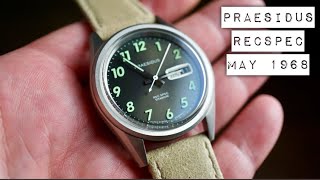 Praesidus Rec Spec OG Sunray Automatic Titanium Watch Review