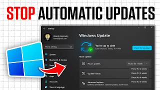 How To Stop Automatic Updates On Windows 11 | Step by Step