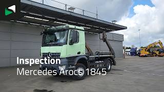 스킵로더 트럭 Mercedes-Benz Arocs 1845 4X2 Meiller AK12LT skiploader Automatic Retarder Euro | 이미지 4 - Autoline