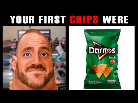 Mr incredible becoming old (Your first chips were) | Un Canny | Canny | Meme