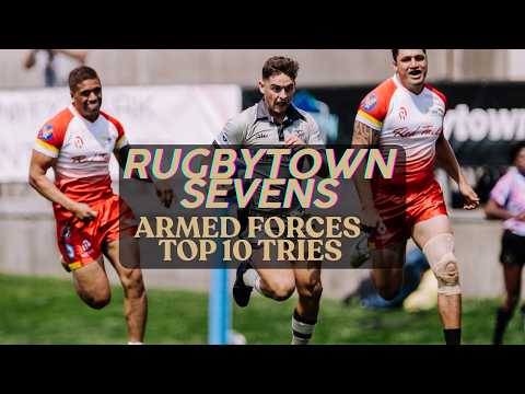 RugbyTown 7s 2025 | Armed Forces Top 10 Tries Pool Play | Number 10