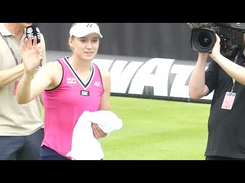 Elena Rybakina vs. Polina Kudermetova Tennis Berlin 20 Juni 2023