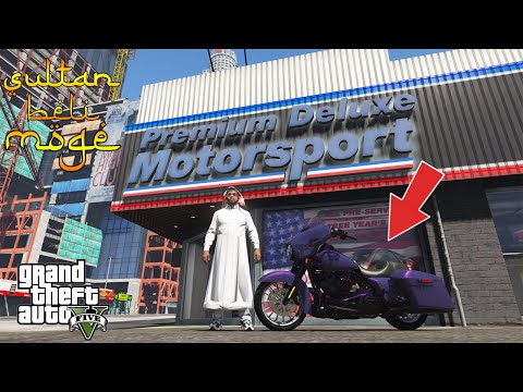 SULTAN BELI HARLEY DAVIDSON BUAT NGOJEK - GTA 5 SULTAN