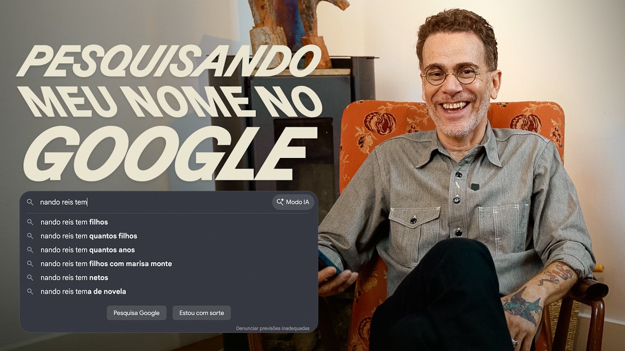 Nando Reis - Pesquisando meu nome no Google