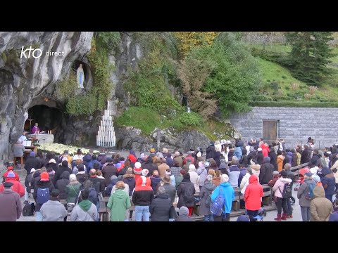 Messe de 10h à Lourdes du 10 décembre 2023