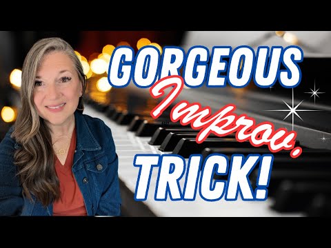 🎹This Simple Chord Trick Makes Any Piano Improvisation Sound Stunning! (Beginners Can Do This!)