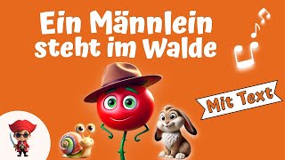 Ein Männlein steht im Walde mit Text - Kinderlieder zum Mitsingen | Tonpiraten