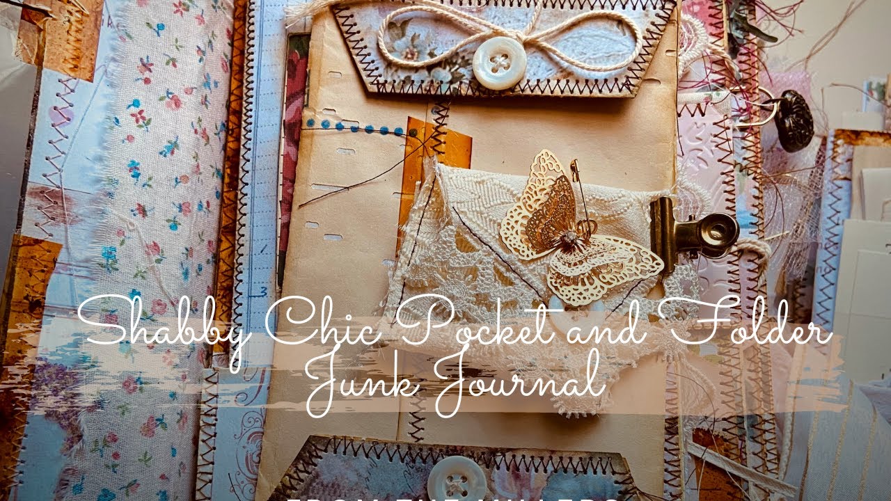 Shabby Chic Pocket and Folder Junk Journal