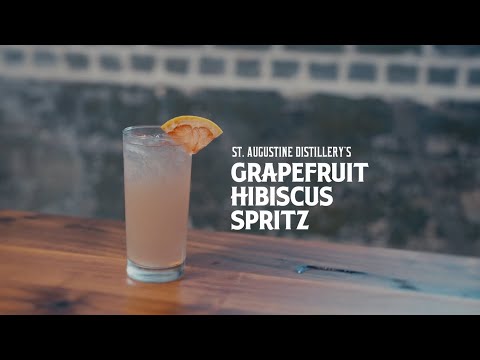 60 Second Hibiscus Spritz with Grapefruit | Best Gin Recipes