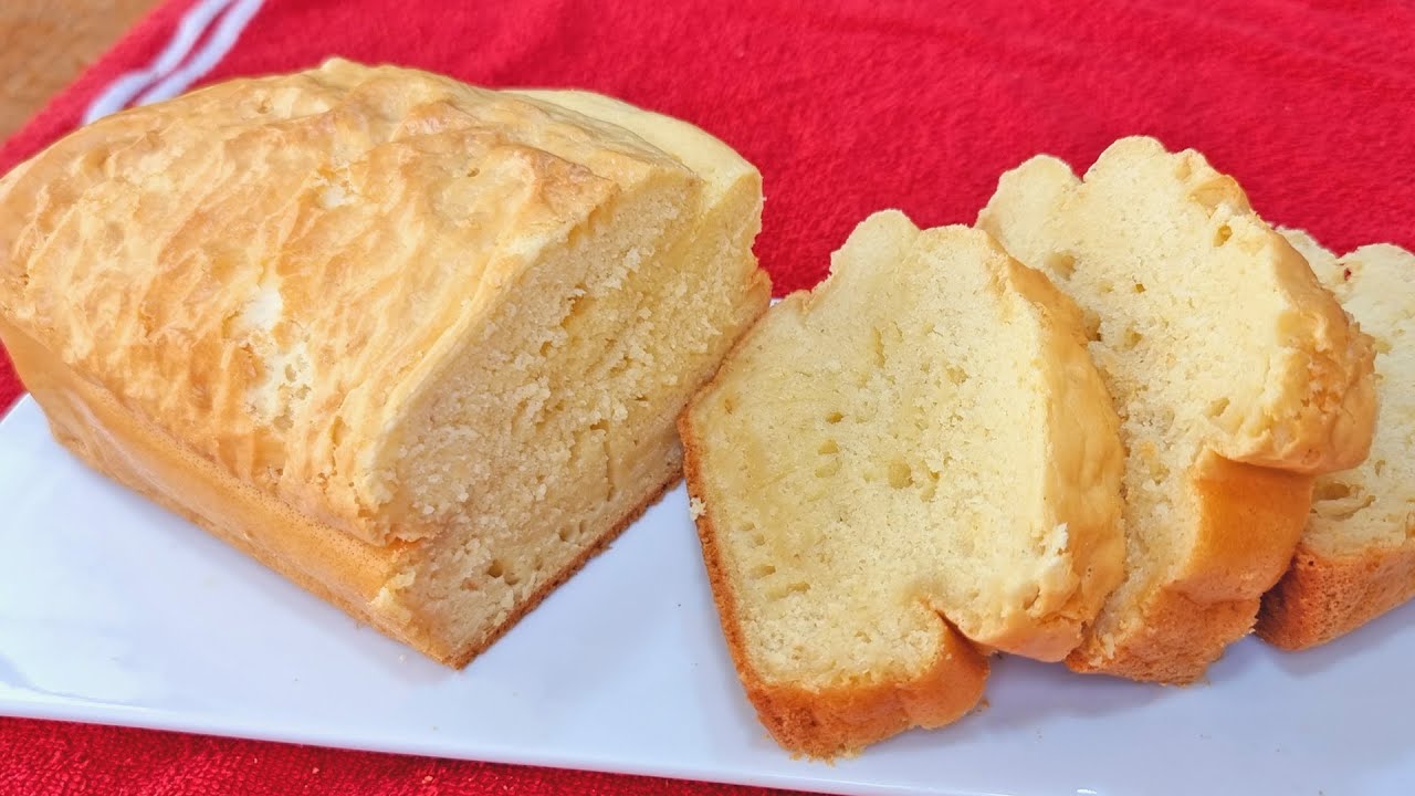 PÃO SEM GLÚTEN FOFINHO E DELICIOSO! Fácil e Barato - É só misturar e assar!