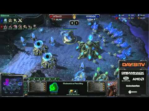 SaSe (P) vs SortOf (Z) G2 Dreamhack Winter Group H - Day 1