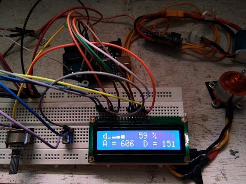 Control Motor Brushless With Arduino Uno