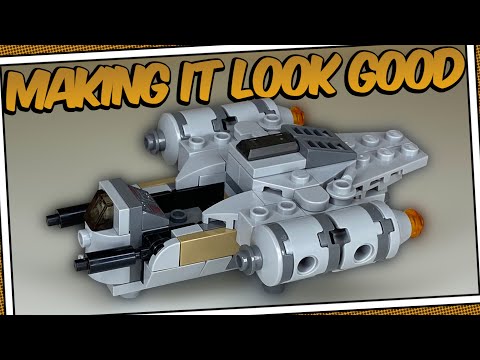 FIXING THE NEW RAZOR CREST MICROFIGHTER: LEGO 75321 Mods (The Minicrest)