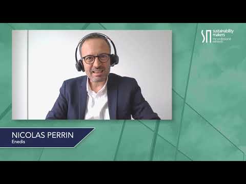 Nicolas Perrin, Enedis, around the Sustainability Professional in France