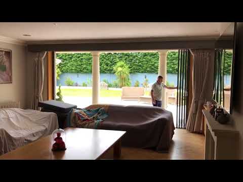 Frameless Glass Curtain Installation - Ilford, UK