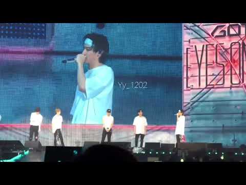 180804 GOT7 EYES ON YOU IN SINGAPORE - JAEBUM SPEAKING ENGLISH ENDING MENT [FANCAM]