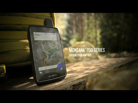 Montana 700 Series: Rugged GPS Touchscreen Navigators and Satellite Communicators