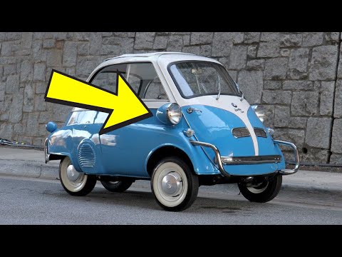 Even at 13 HP & a Single Front Door, The 1959 BMW Isetta 300 SHOCKED EVERYONE with Go Kart City Agil