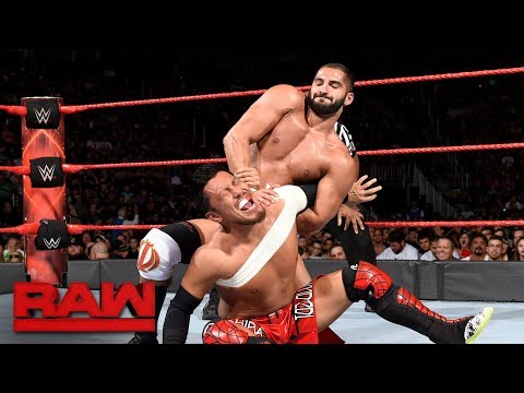 Akira Tozawa, Rich Swann & Cedric Alexander vs. Ariya Daivari, TJP & Tony Nese: Raw, July 31, 2017