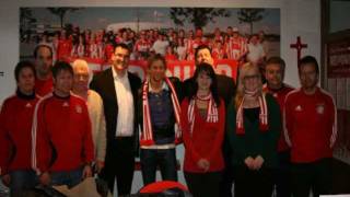 preview picture of video 'Anatoly Tymoshchuk zu Gast beim FC Bayern München Fanclub e.V. - RED POWER'