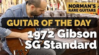 Video thumbnail for Guitar of the Day: 1972 Gibson SG Standard | Norman's Rare Guitars by Normans Rare Guitars