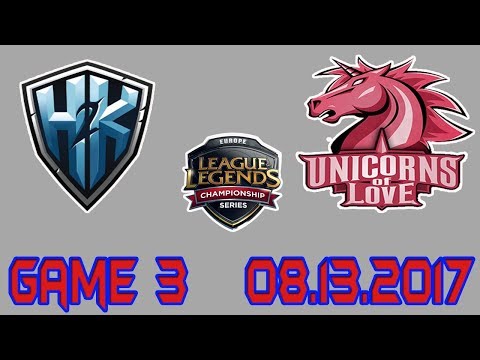 UOL vs H2K game 3 Highlights | EU LCS Summer W10D4 | H2K vs Unicorns of Love