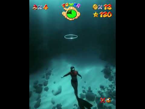 Swimming in Dire Dire Docks be like #supermario64 #gamingmemes #nintendomemes