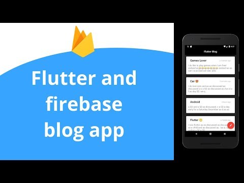 Flutter blog app : Firebase realtime database