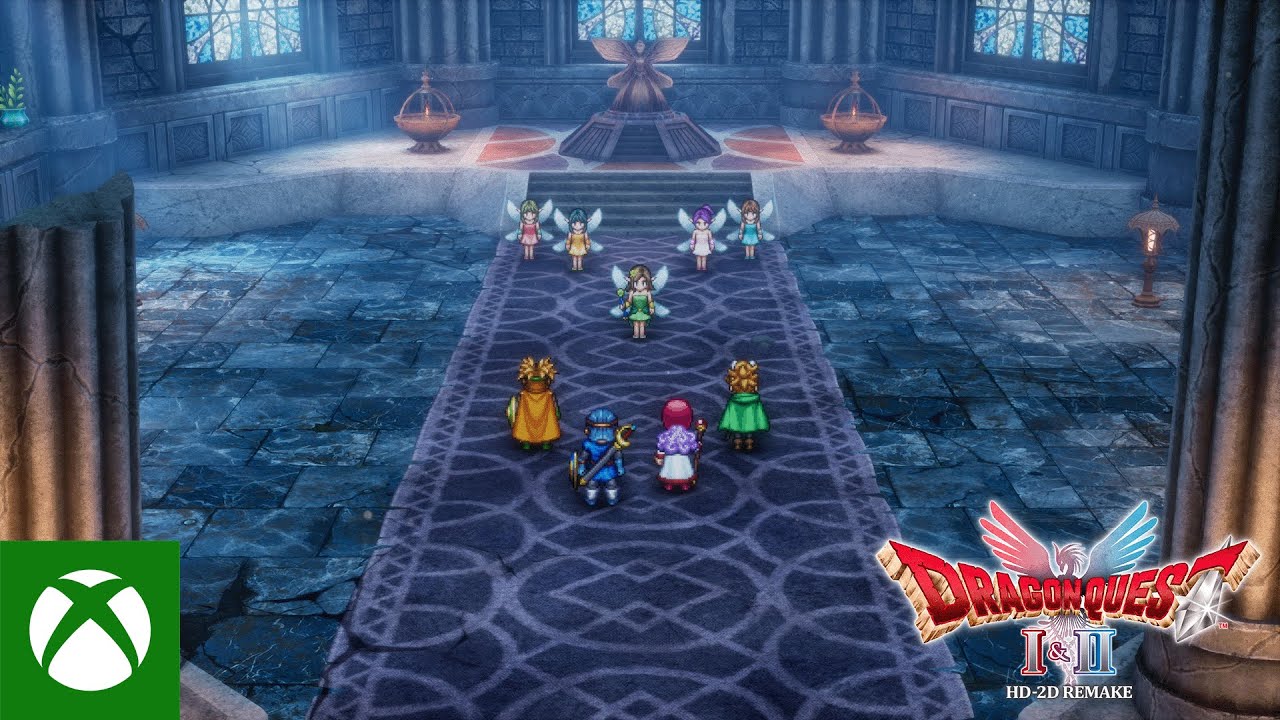 DRAGON QUEST I & II HD-2D Remake: Gameplay Overview Trailer