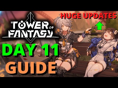Tower Of Fantasy Ultimate Day 11 Guide Purple Gear LEVEL CAP 44 INCREASE SSR Tips
