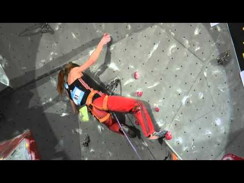 IFSC World Cup Puurs 2015 - Lead - Finals - Mina Markovic