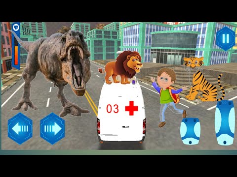 Animal Rescue Game - Animal Ambulance Driving Simulator - Gameplay#2