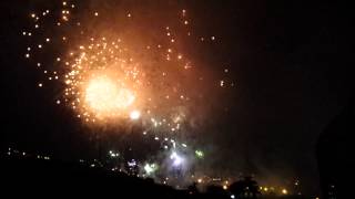 preview picture of video 'Fuegos Artificiales de Los Realejos 2014 3'