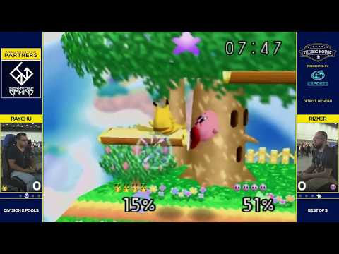 TBH8 - Raychu (Pika, Ness) vs. Rizner (Kirby) SSB64 Division 2