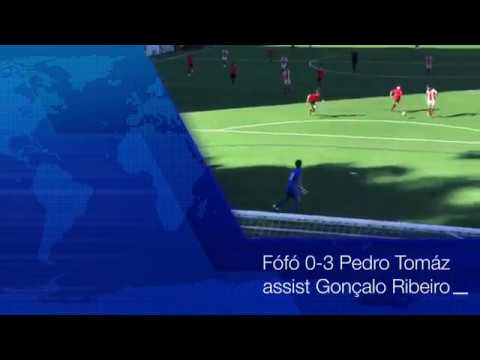 3º golo Pedro Tomáz assistência Gonçalo Ribeiro