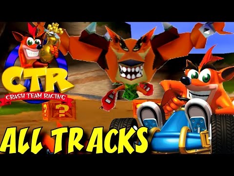 Crash Team Racing - All Tracks