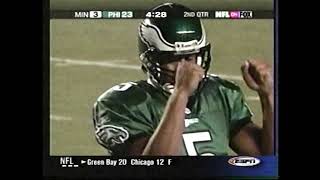 2001   Vikings  at  Eagles   Week 9